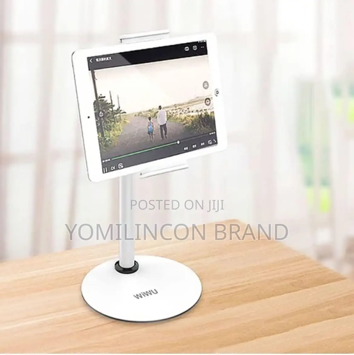 WIWU ZM300 Giraffe Desk Stand for Phone Tablet, White