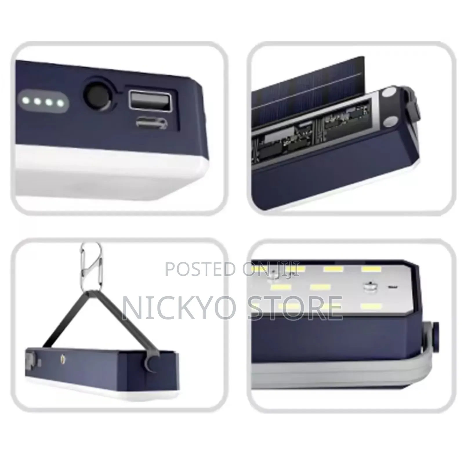 32cm Long Solar Powered Waterproof Flashlight