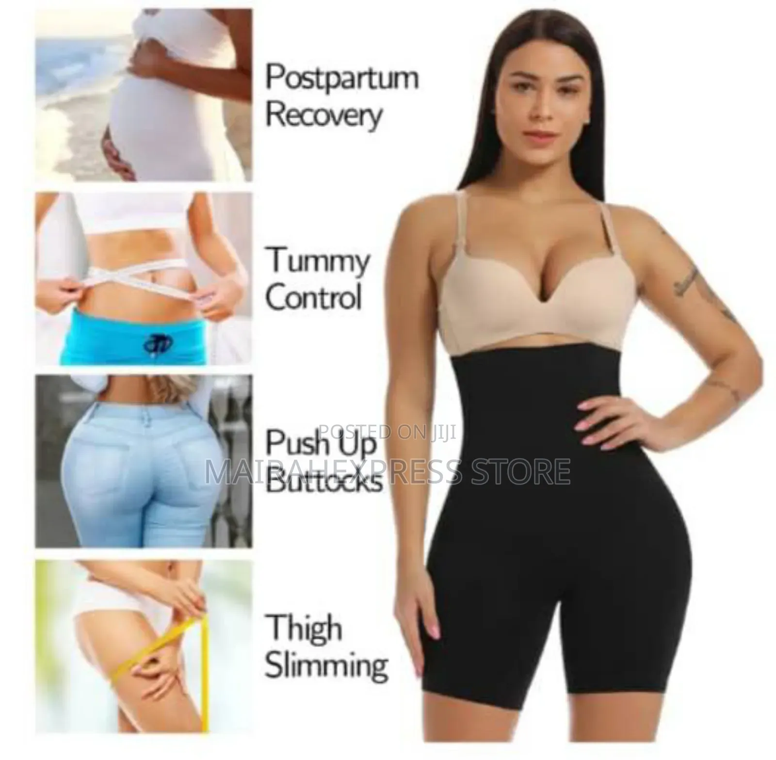 Padded Tummy Control Slip Underwear - (Instant Shaper)
