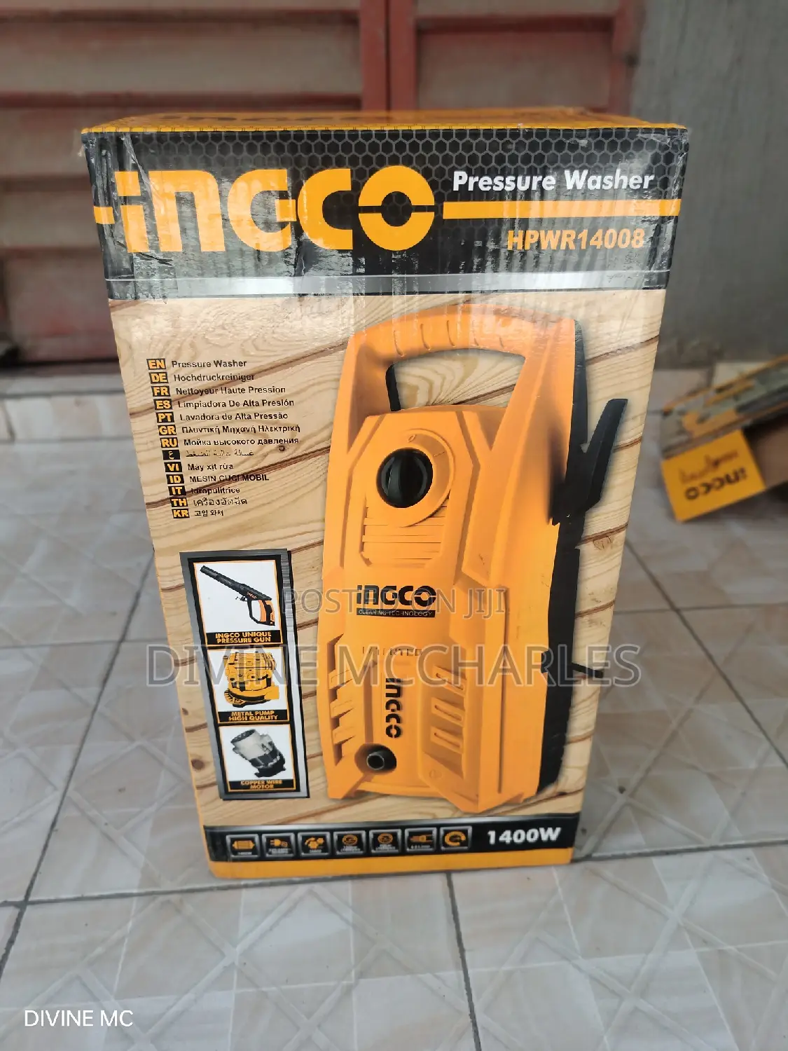 High Pressure Washer 1400W HPWR14008GP