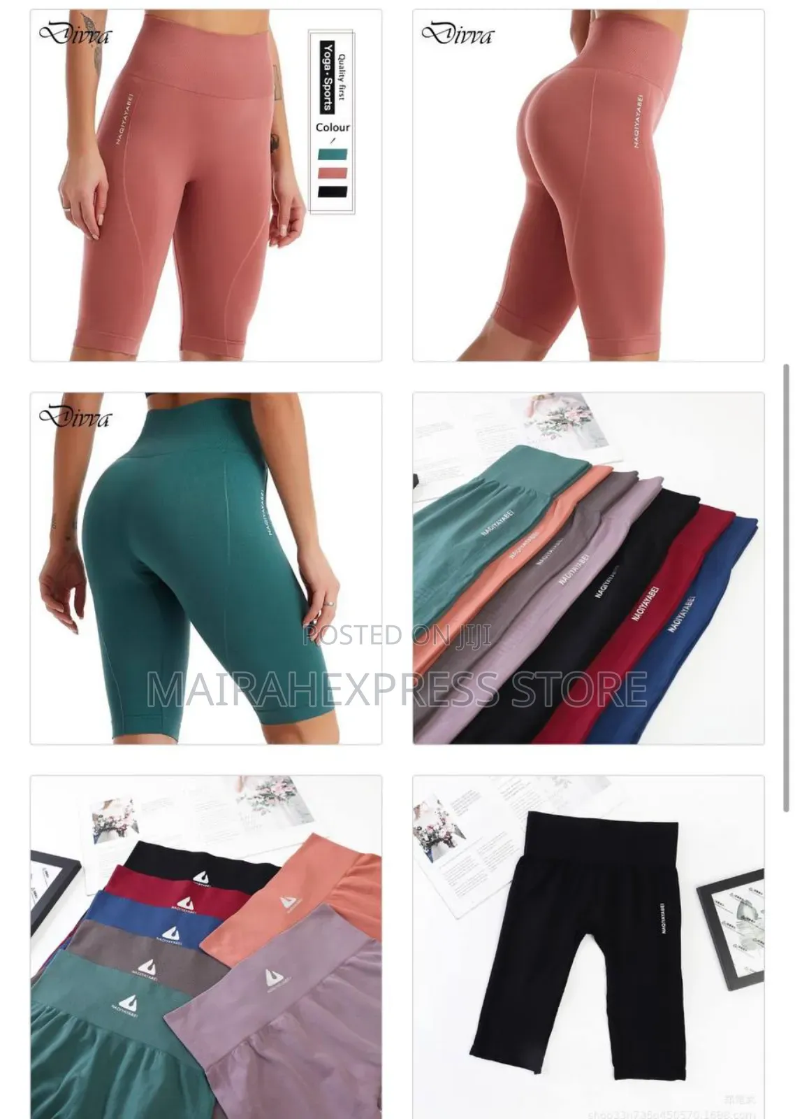 High Waisted Stretchable Biker Shorts - Free Size