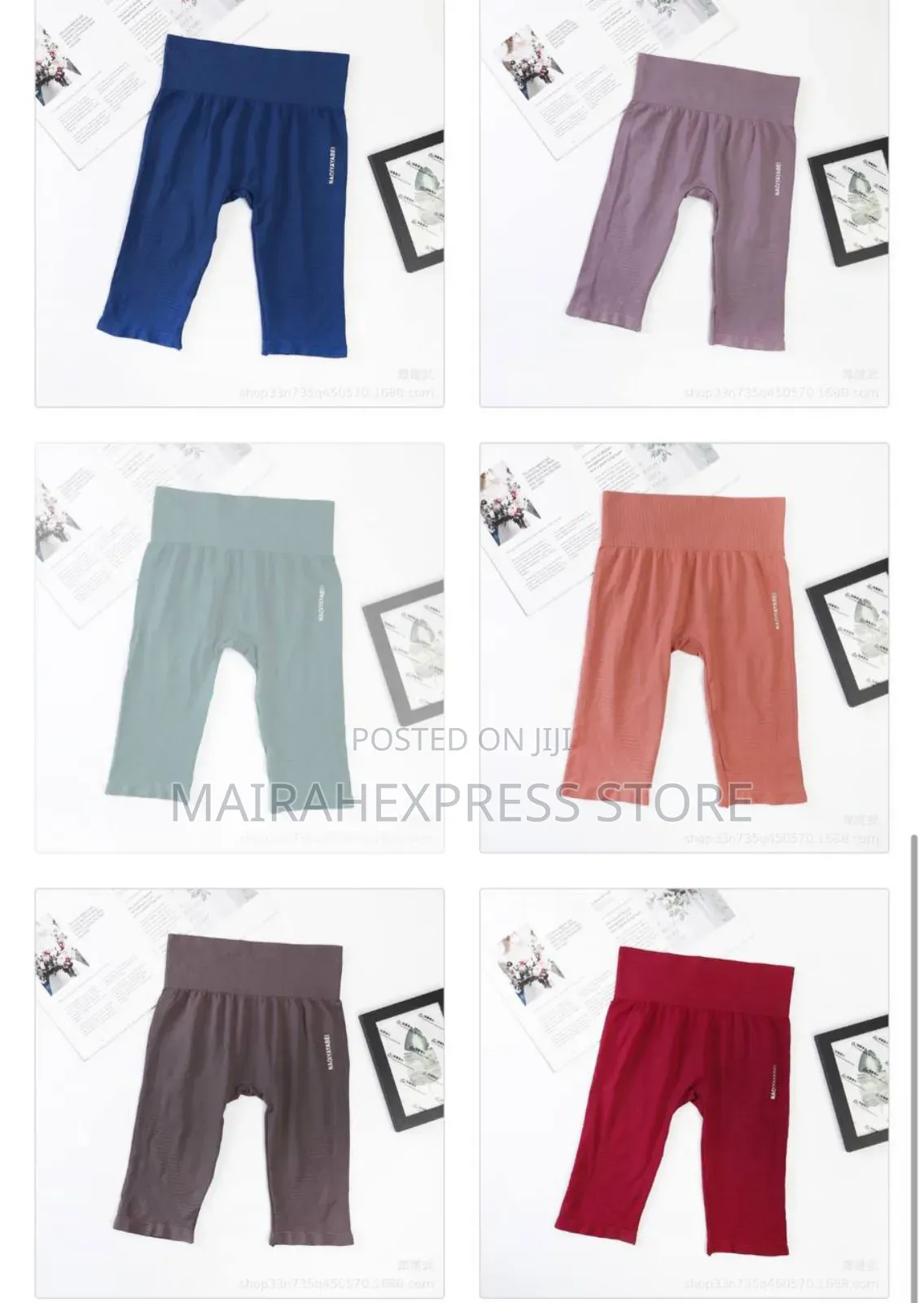 High Waisted Stretchable Biker Shorts - Free Size