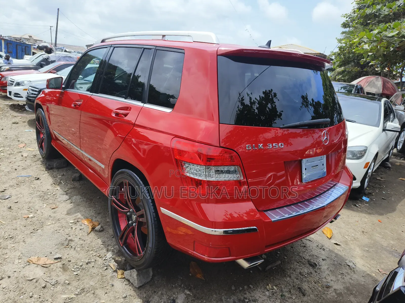 Mercedes-Benz GLK-Class 350 4MATIC 2010 Red