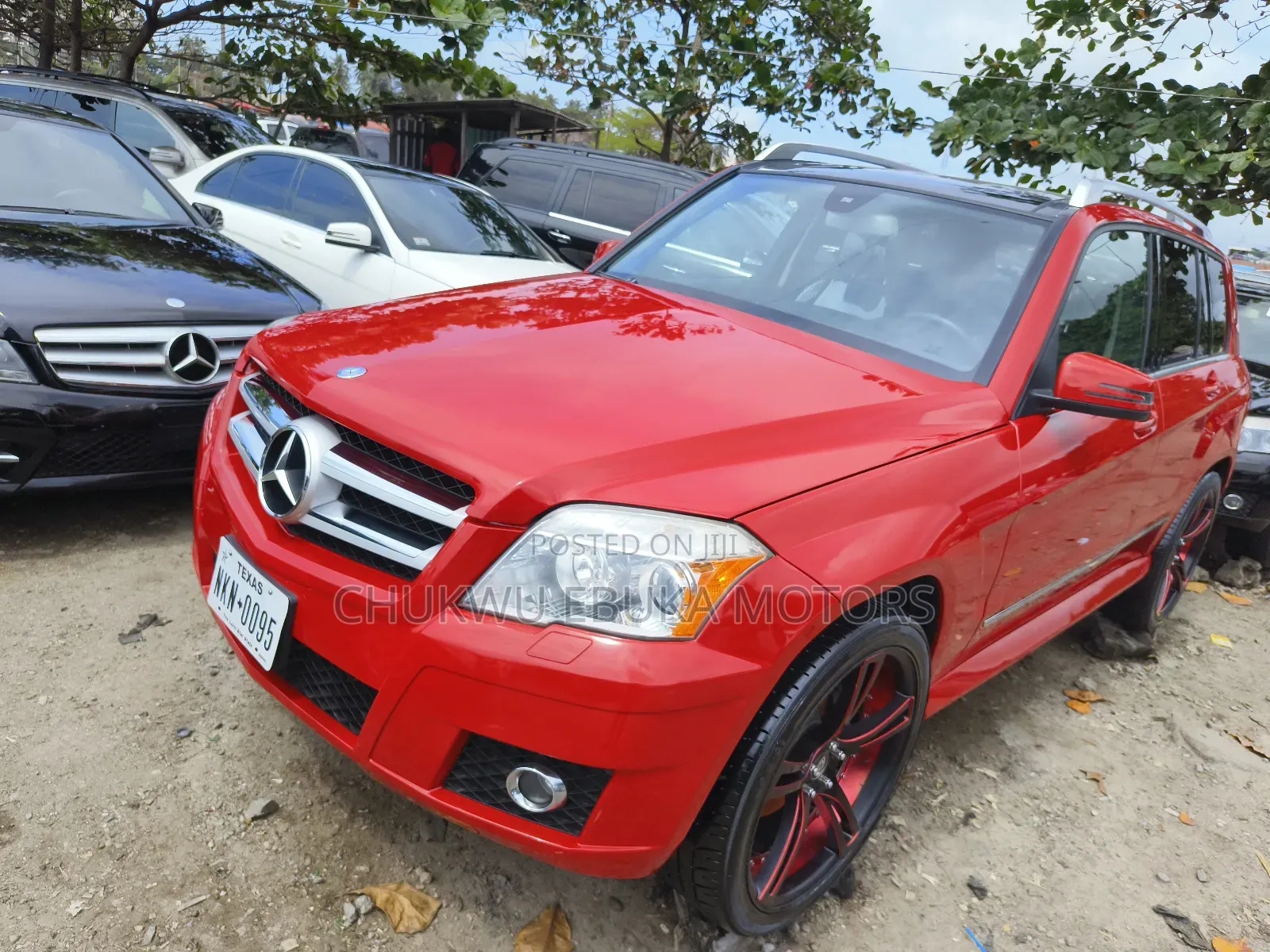 Mercedes-Benz GLK-Class 350 4MATIC 2010 Red