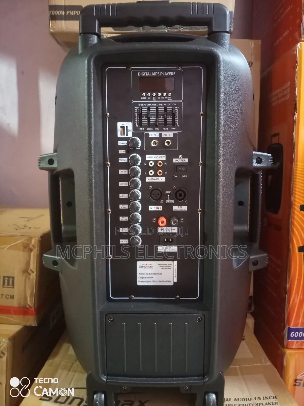Sonymax Super P.A System Sm1505max