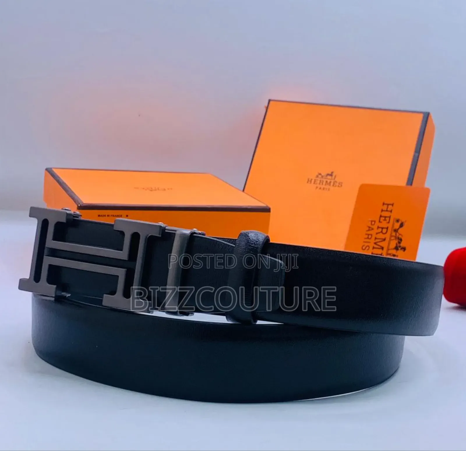 Original Hermes Leather Belts Available in Store