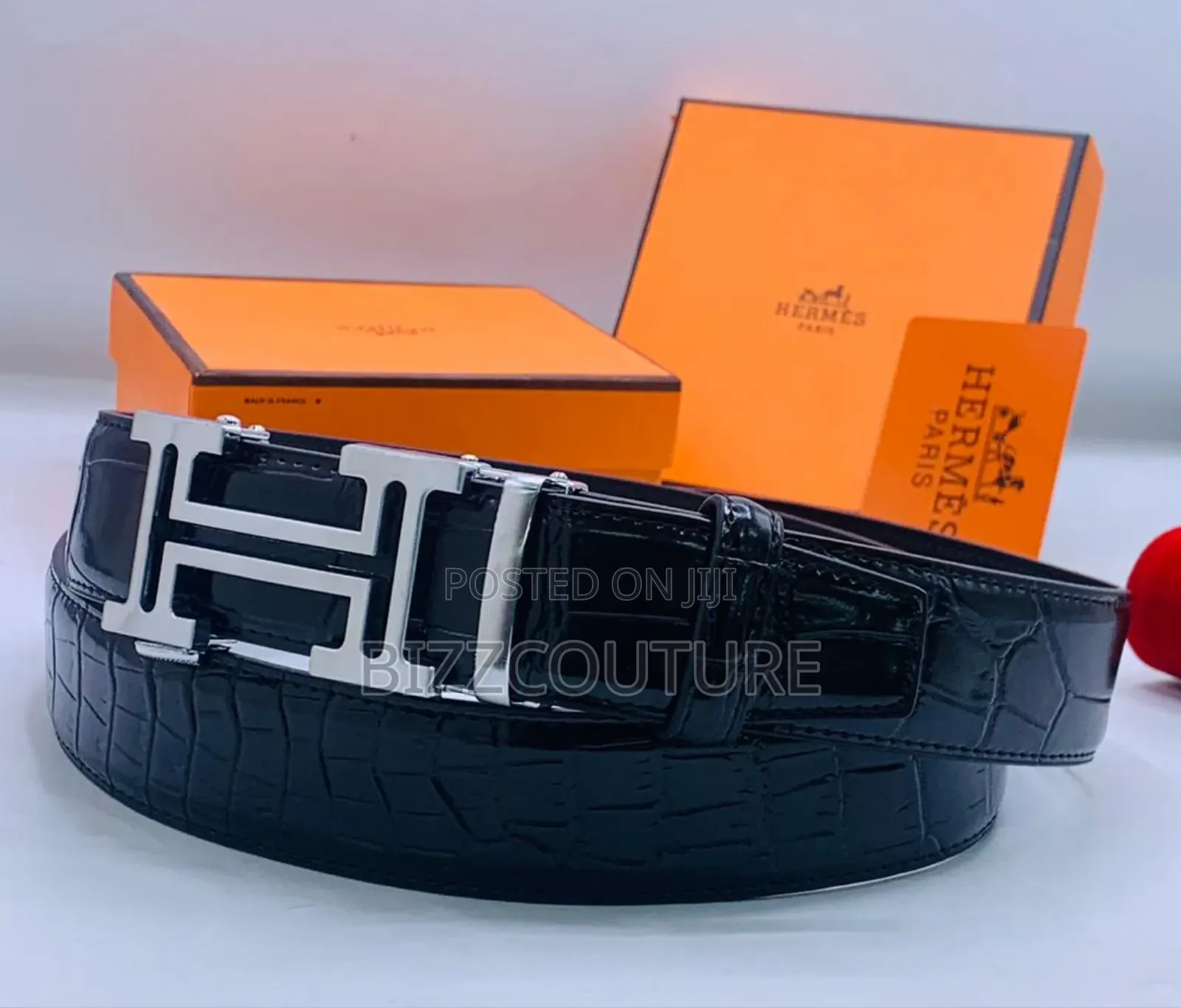 Original Hermes Leather Belts Available in Store