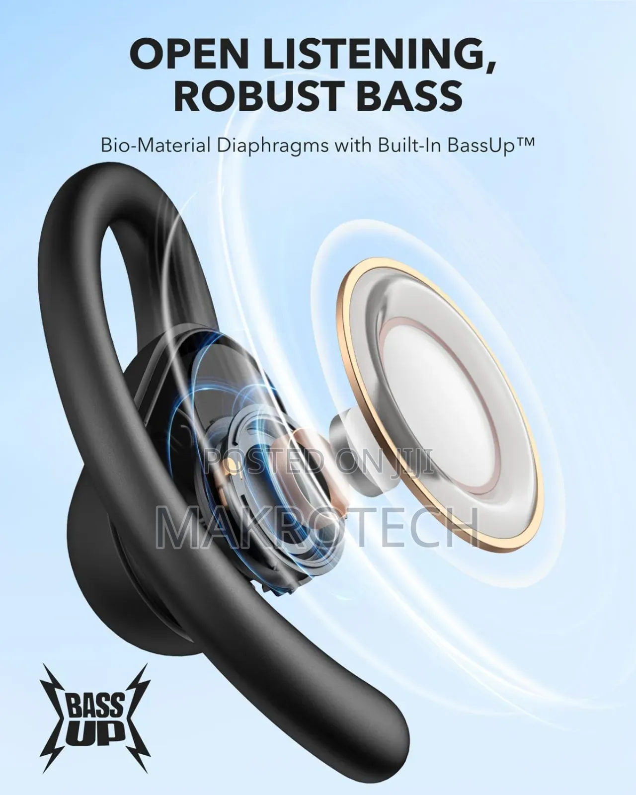 Soundcore by Anker V30i Open-Ear Headphones, Ultra-Comfort,