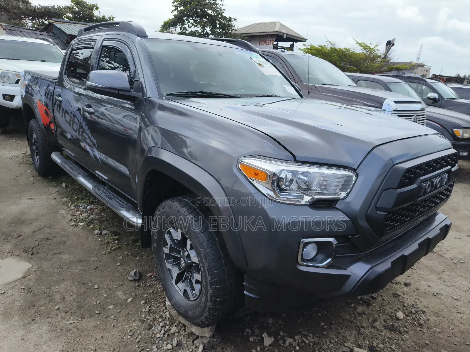 Toyota Tacoma Limited 2018 Gray