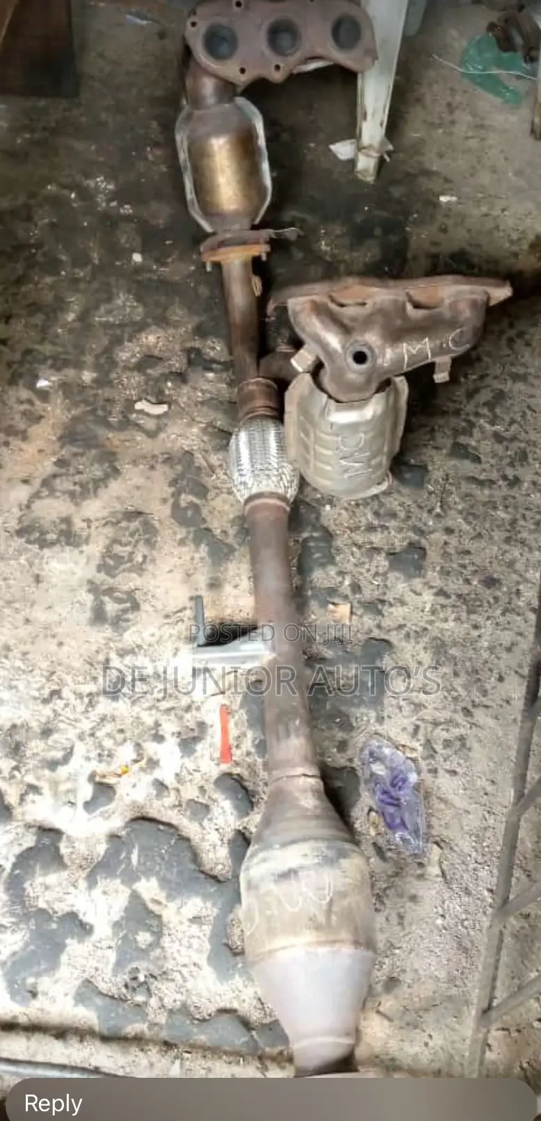 Complete Catalyst With Exhaust for Lexus Es350 2008-15