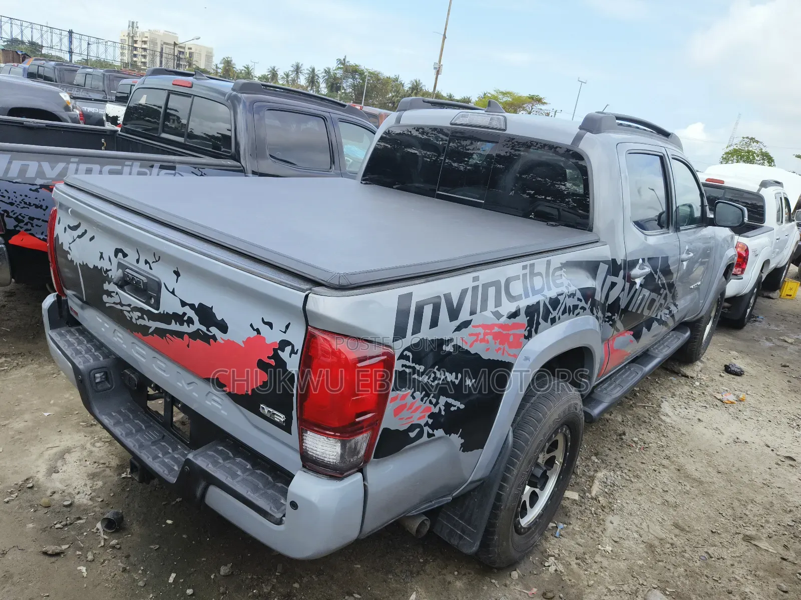 Toyota Tacoma Limited 2018 Gray