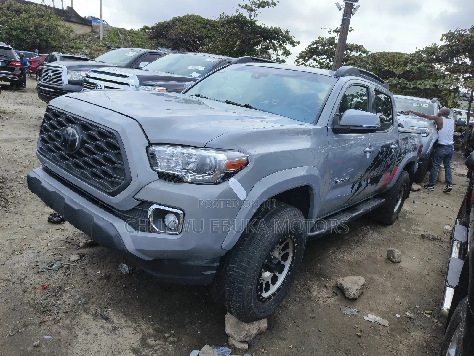 Toyota Tacoma Limited 2018 Gray