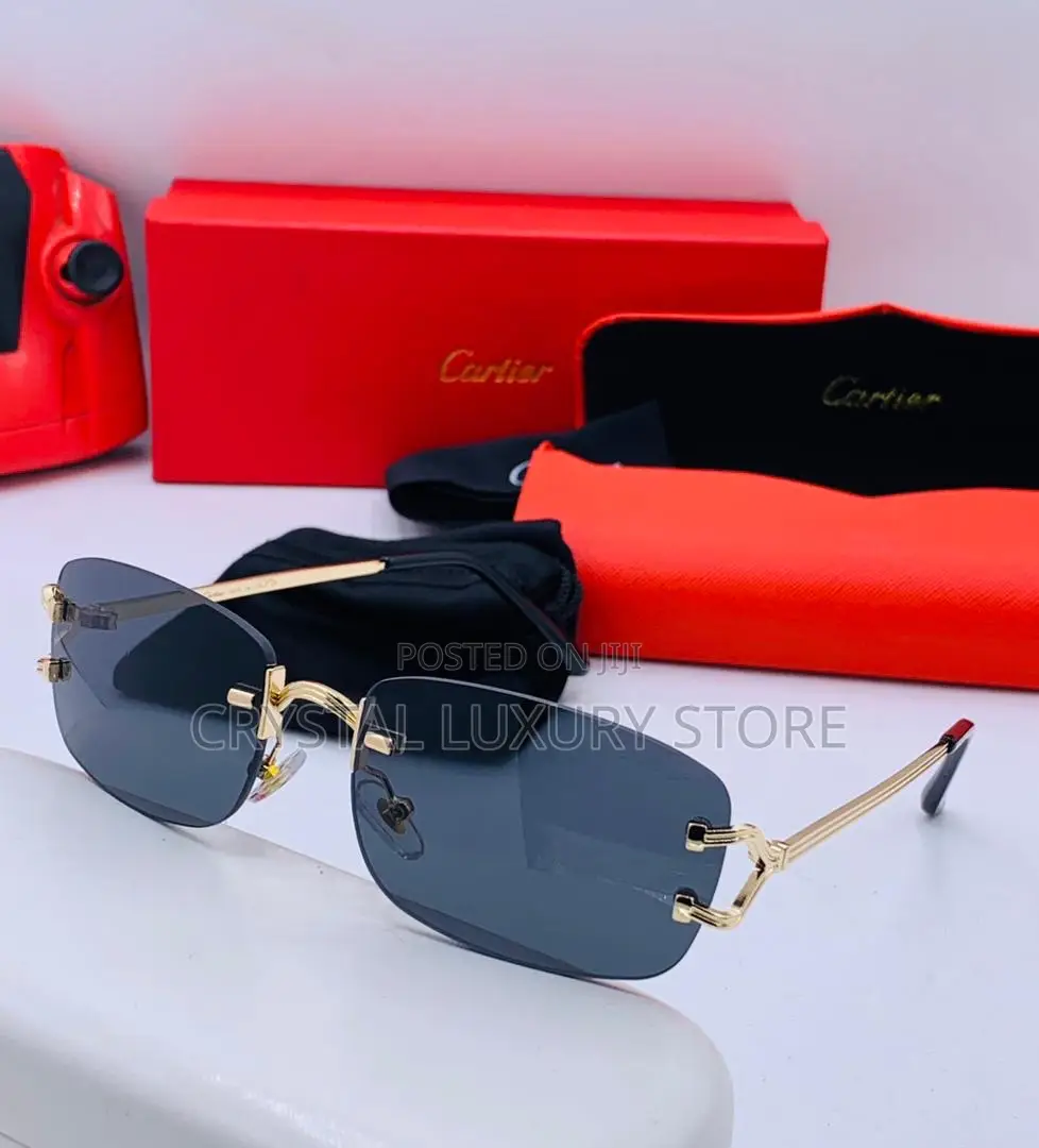 Cartier Quality Luxury Men Sunglasses