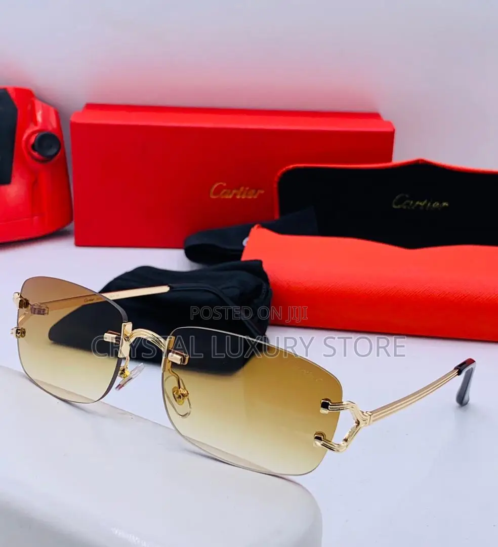 Cartier Quality Luxury Men Sunglasses