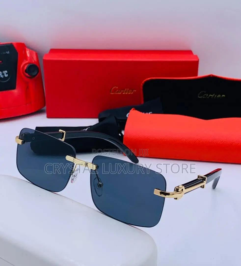 Cartier Quality Luxury Men Sunglasses