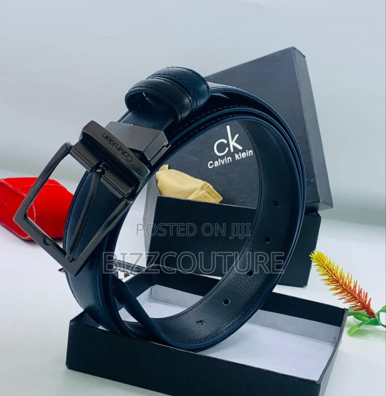 Original CALVIN Klein Leather Belts Available in Store