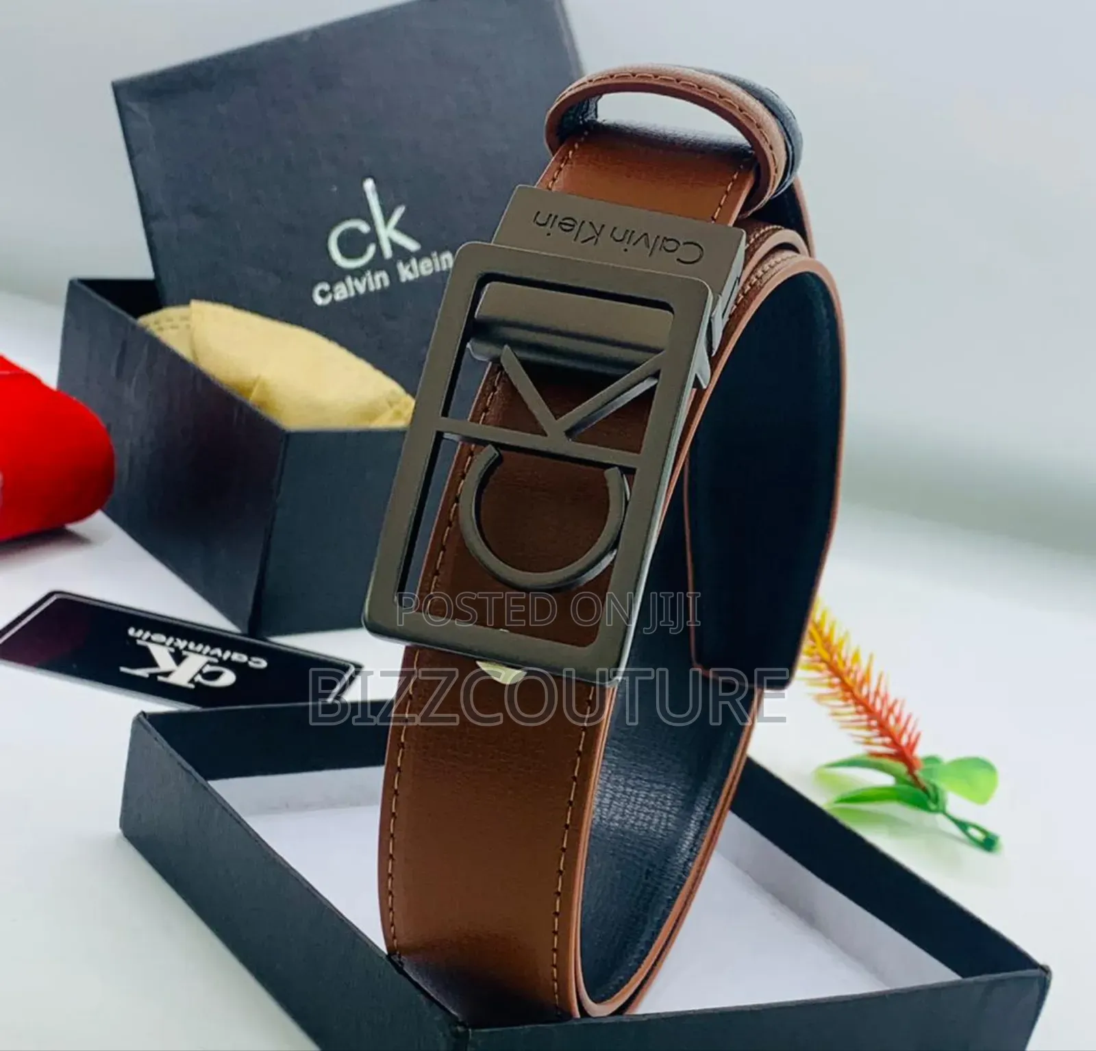 Original CALVIN Klein Leather Belts Available in Store
