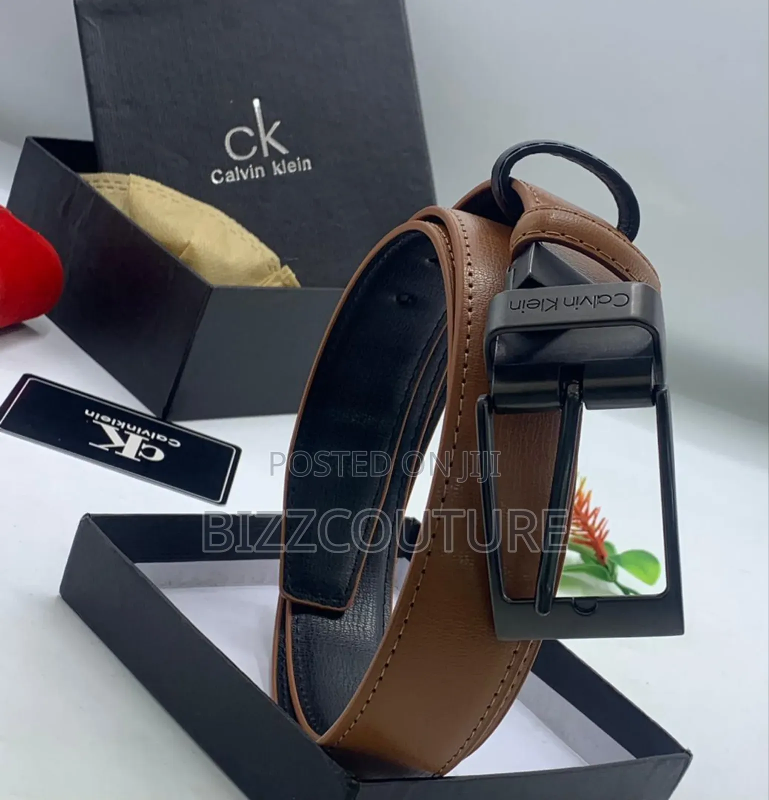 Original CALVIN Klein Leather Belts Available in Store