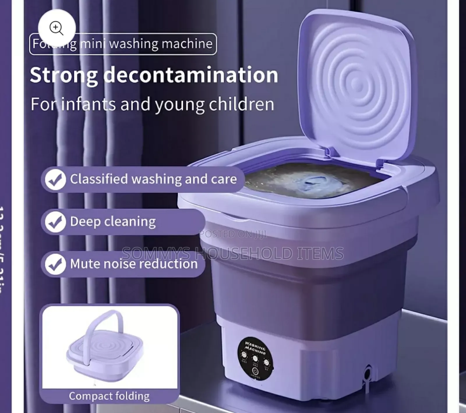Foldable Mini Washing Machine