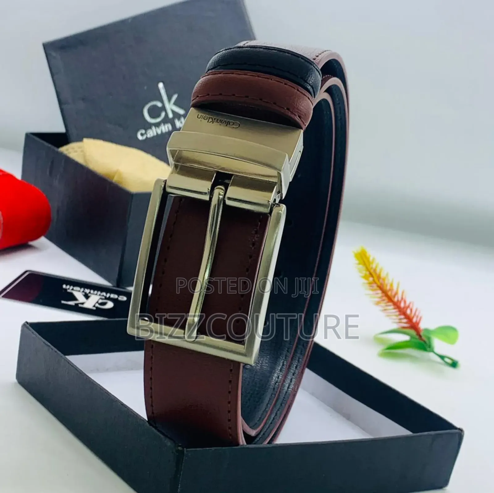 Original CALVIN Klein Leather Belts Available in Store