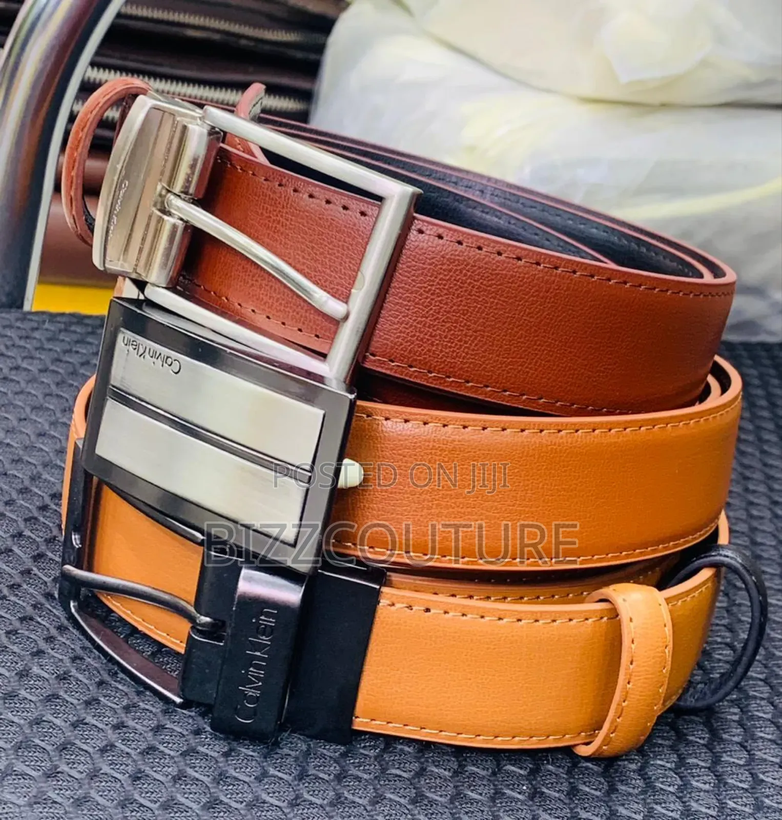 Original CALVIN Klein Leather Belts Available in Store