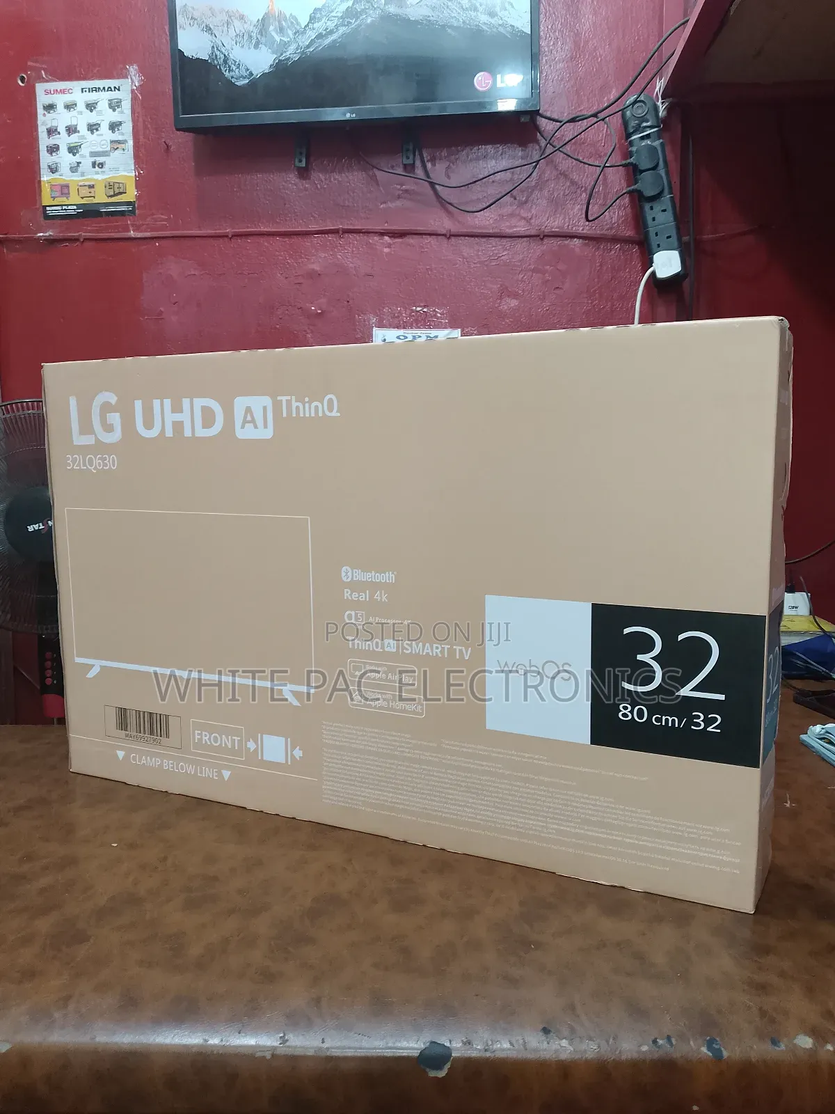 2026>Original Lg 32"Inch Android Smart Tv Frameless>Netflix