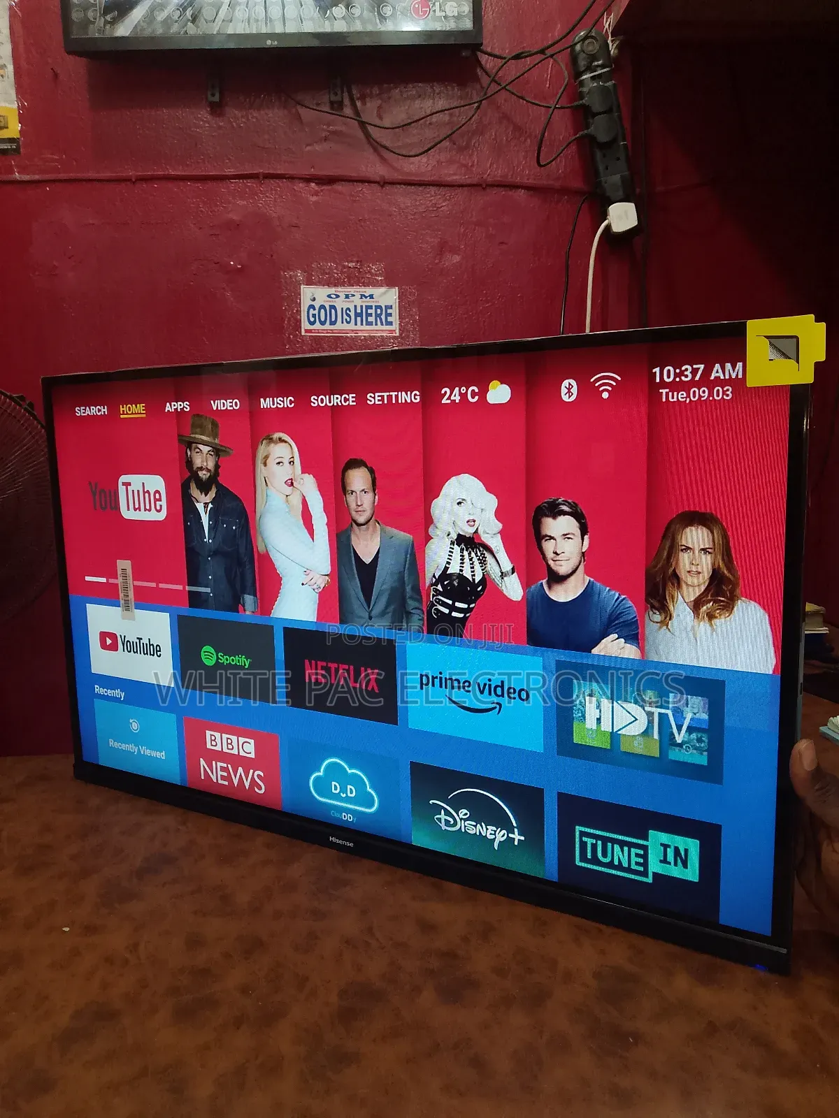 Brand New >Hisense 32"Inch Android Smart Tv>Netflix>Youtube
