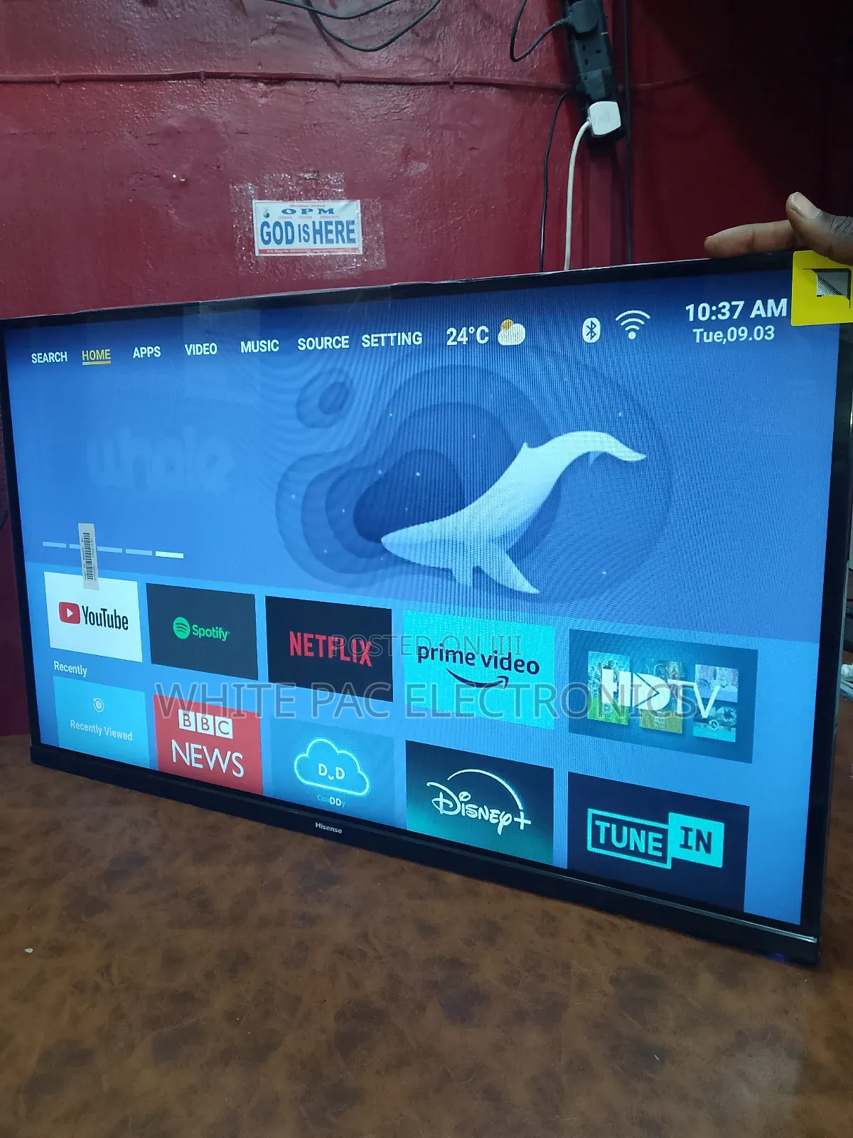 Brand New >Hisense 32"Inch Android Smart Tv>Netflix>Youtube
