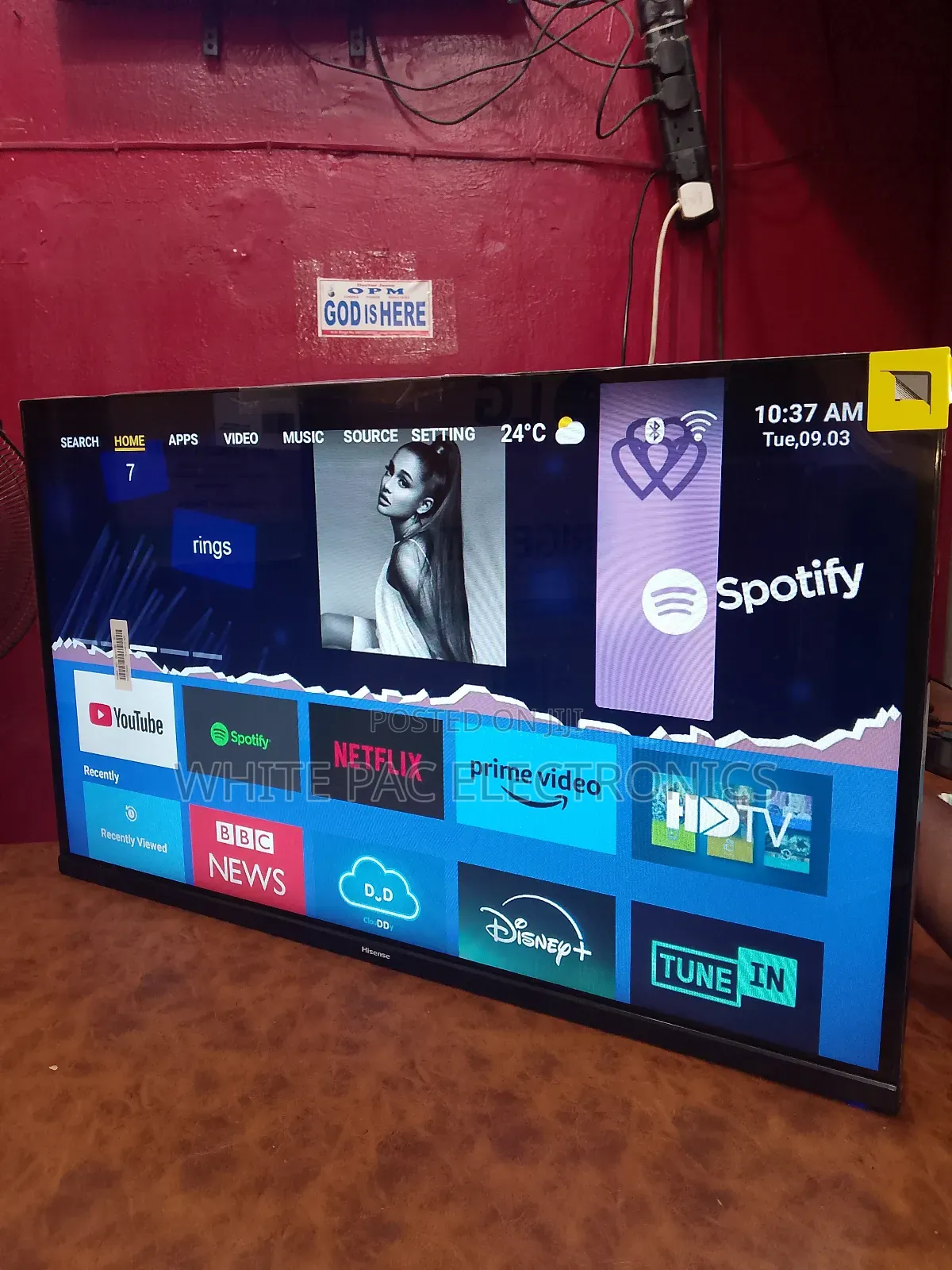 Brand New >Hisense 32"Inch Android Smart Tv>Netflix>Youtube