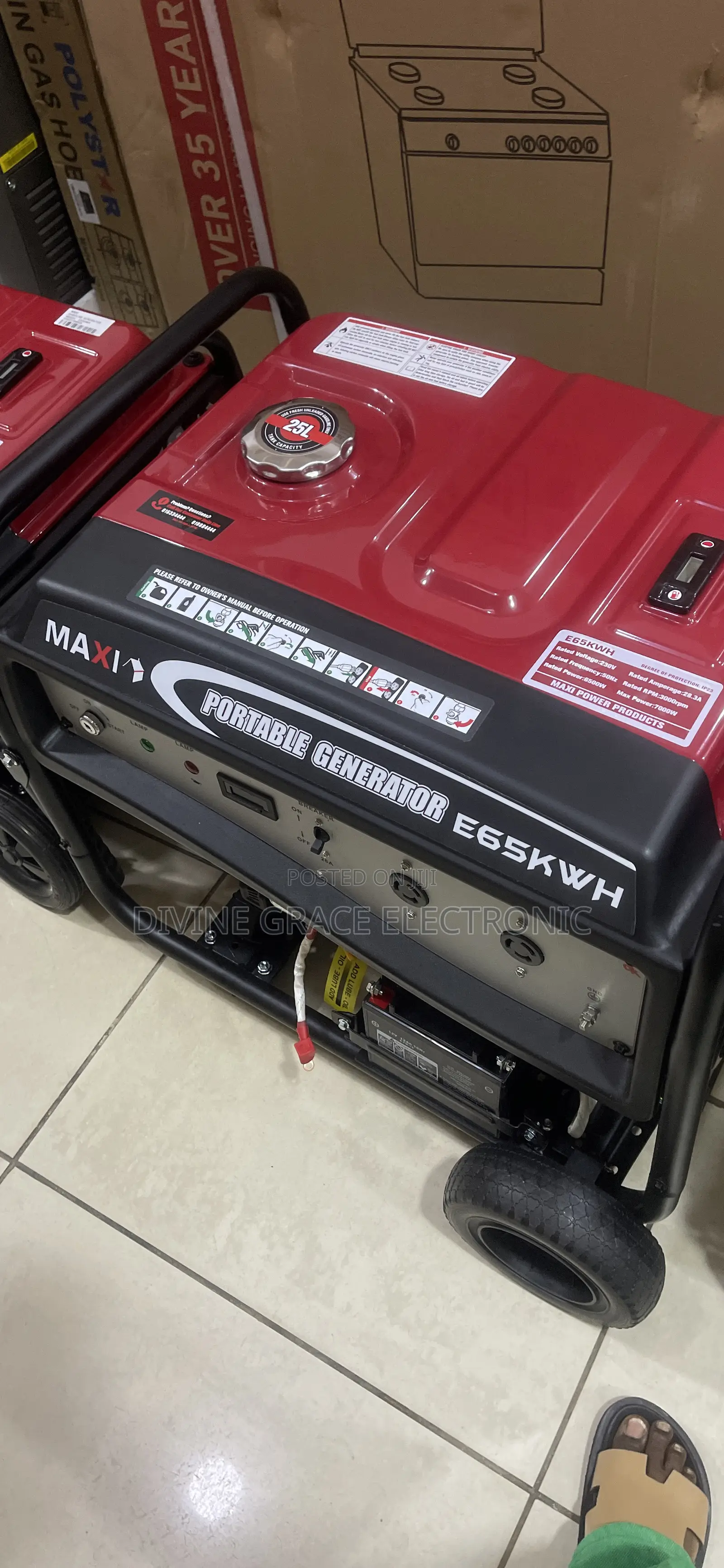 8.5kva Maxi Portable Generator R