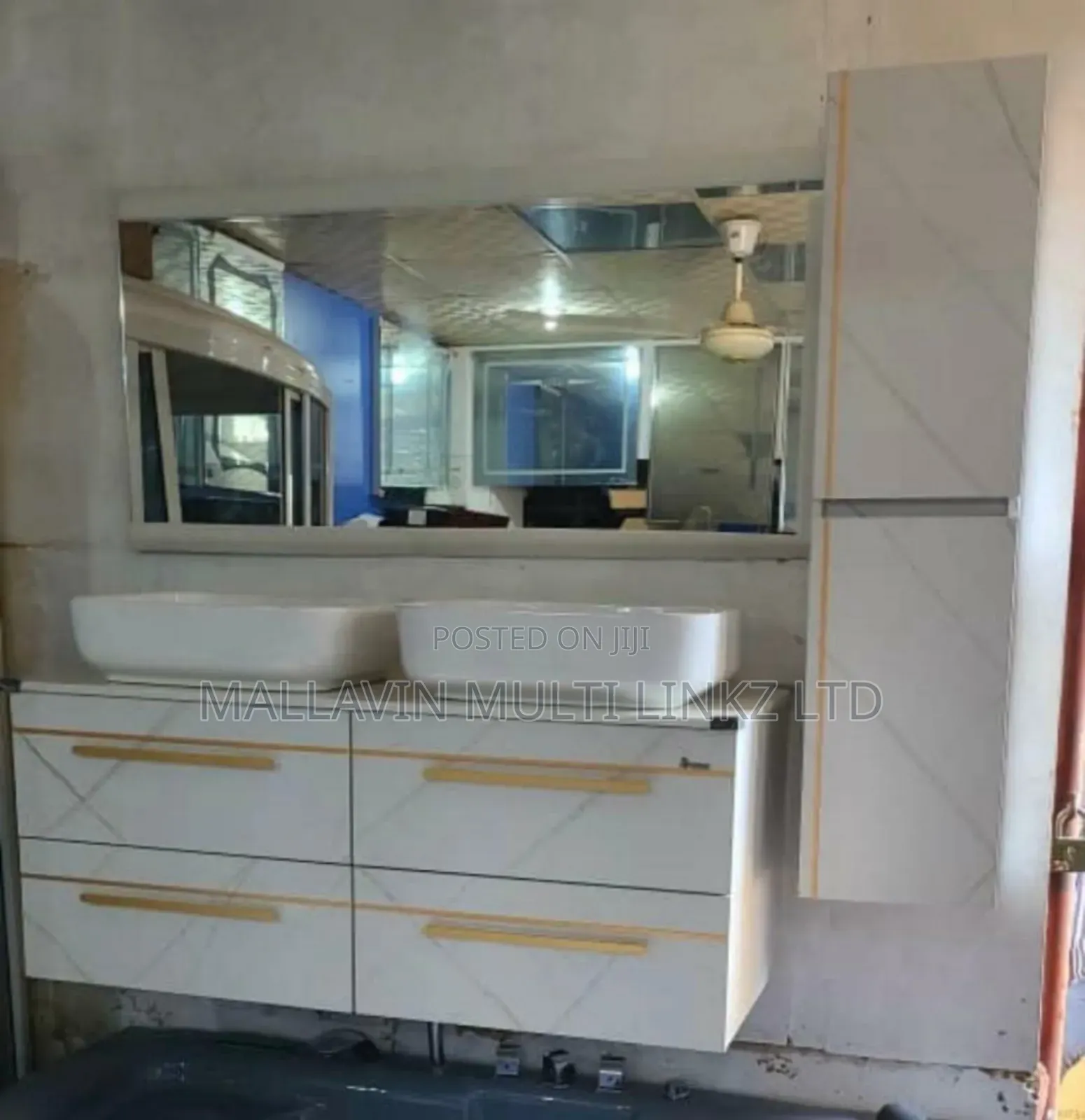 Double Cabinet Basin Sets With Led Mirrors