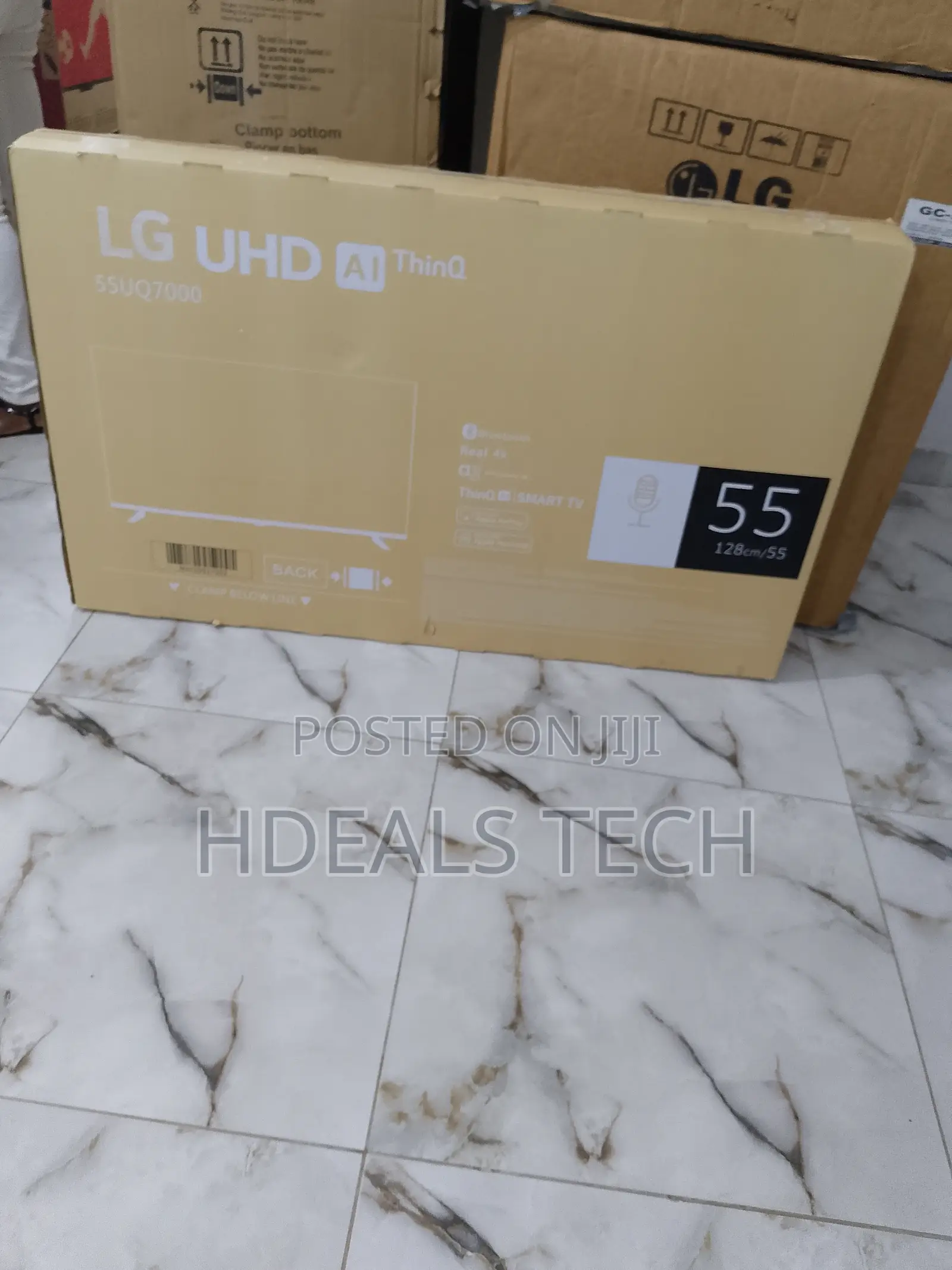 LG UHD Smart TV, 55-Inch, Youtube/Netflix.