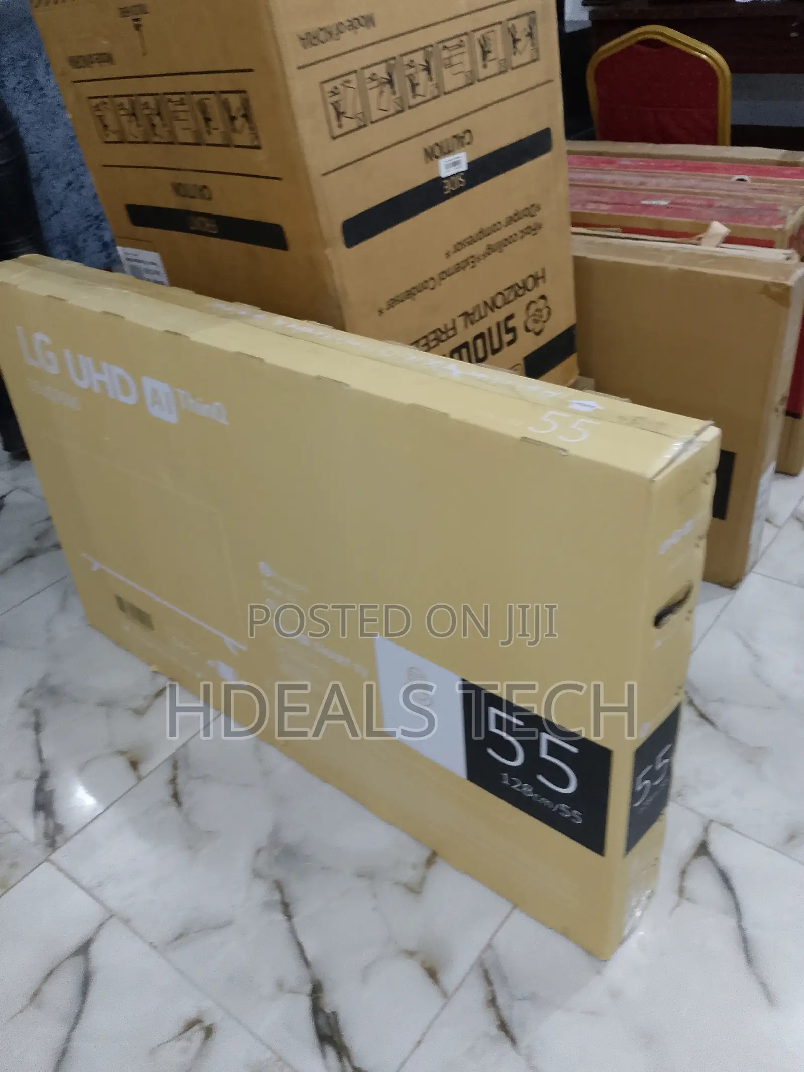 LG UHD Smart TV, 55-Inch, Youtube/Netflix.