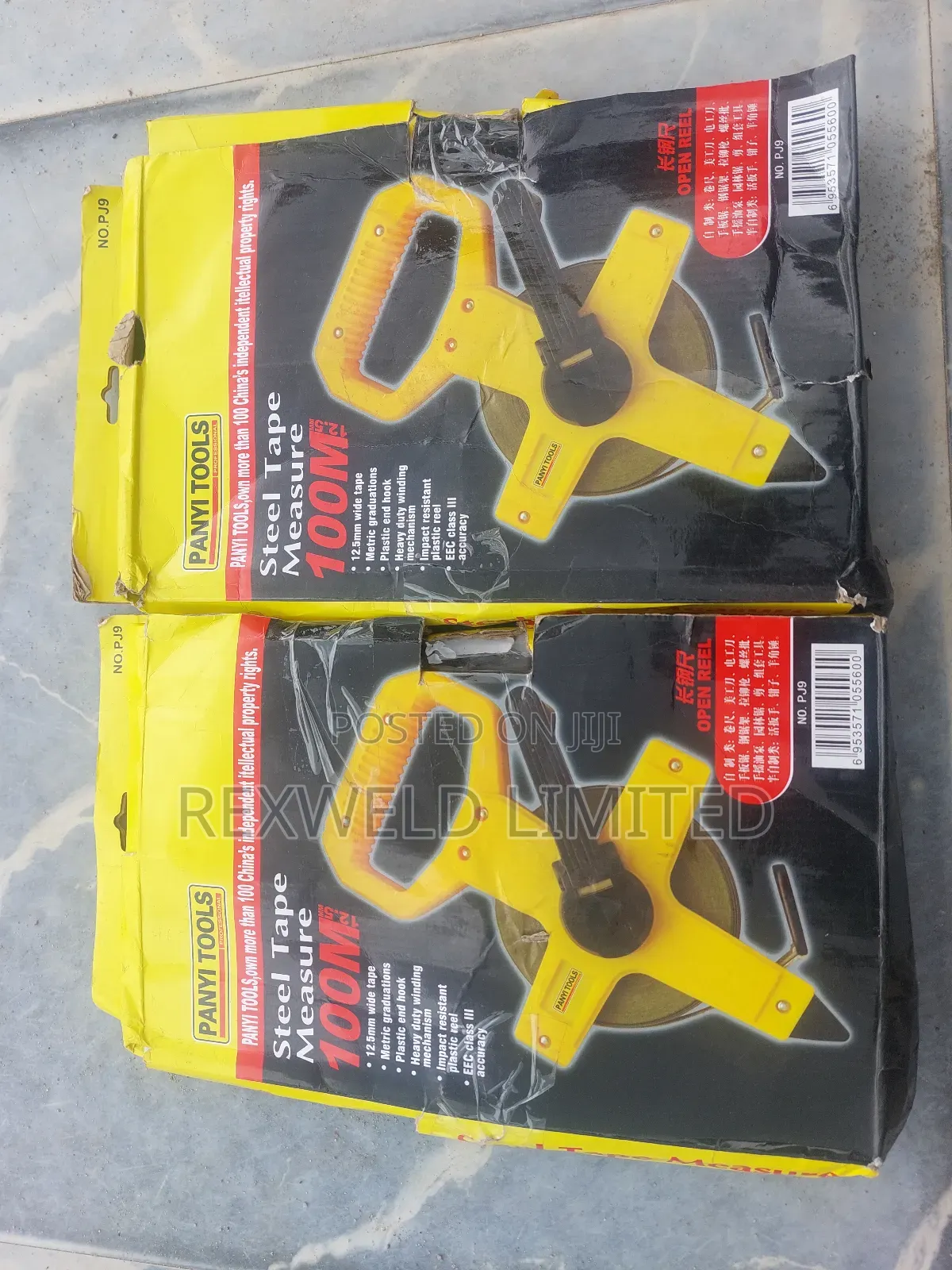 100 Meters Steel Measuring Tape
