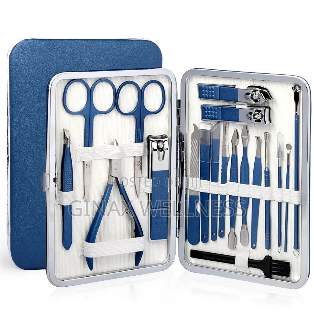 Manicure and Pedicure Tools Set With Facial Care