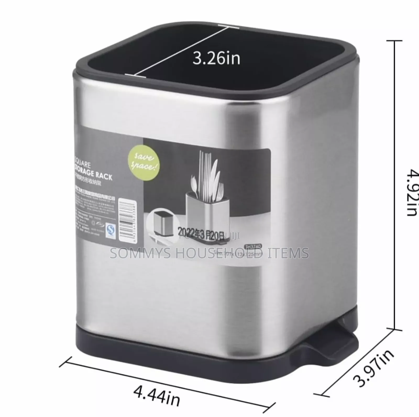 Stainless Steel Cutlery Holder