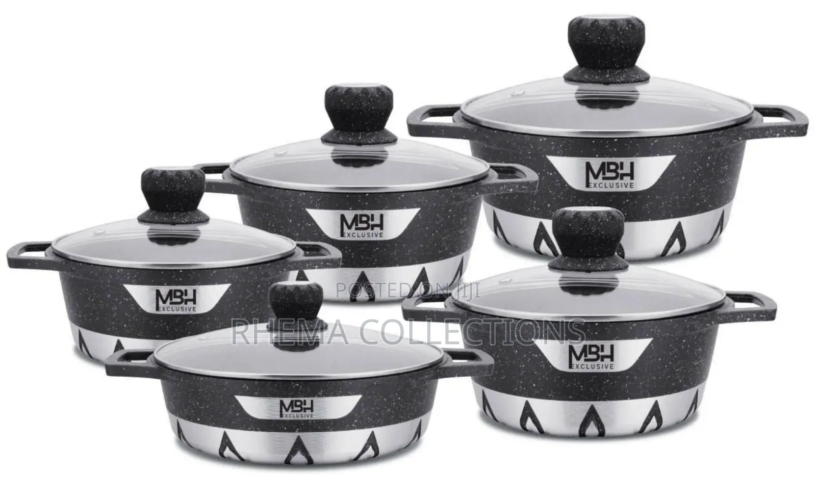 10pcs MBH Exclusively Exclusive Cookware/Pot Set