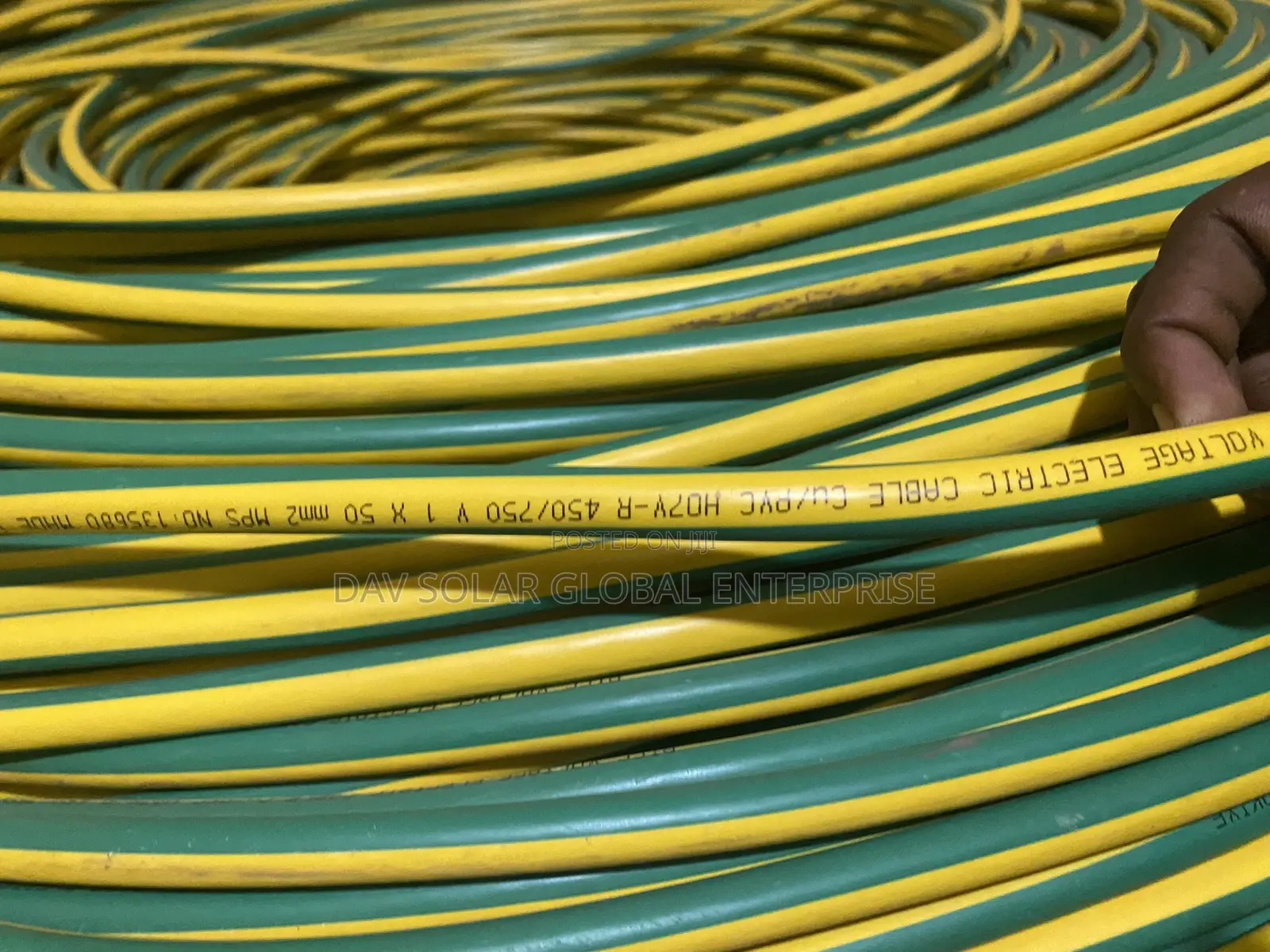 50mm Green and Yellow