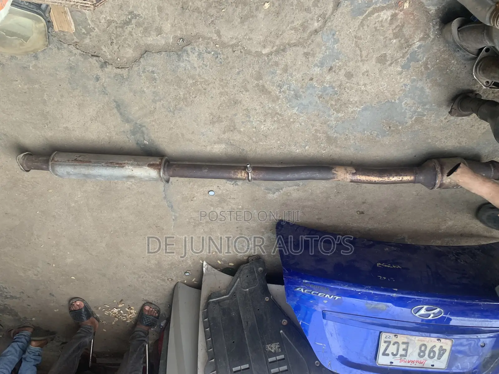 Center Catalyst for Hyundai Ix35 Tucson 2012-15