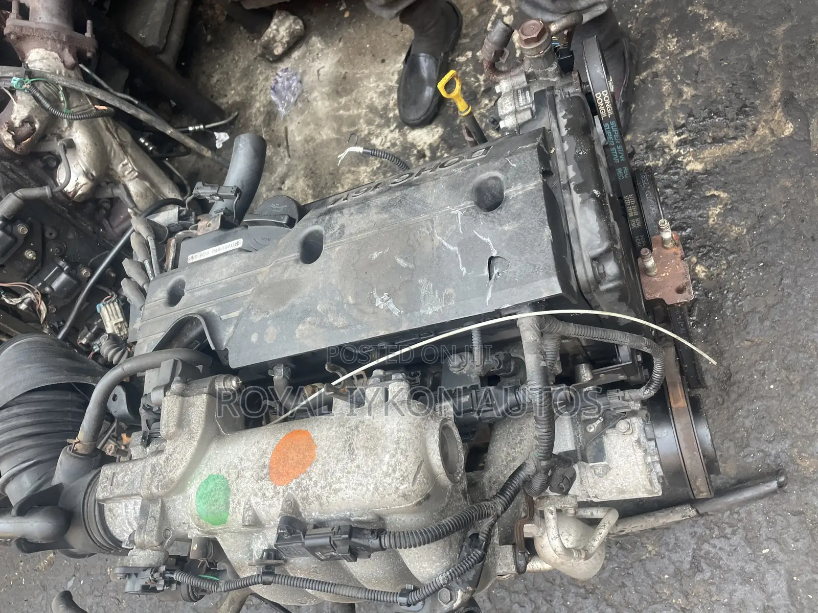 Complete Engine Kia Rio 2006