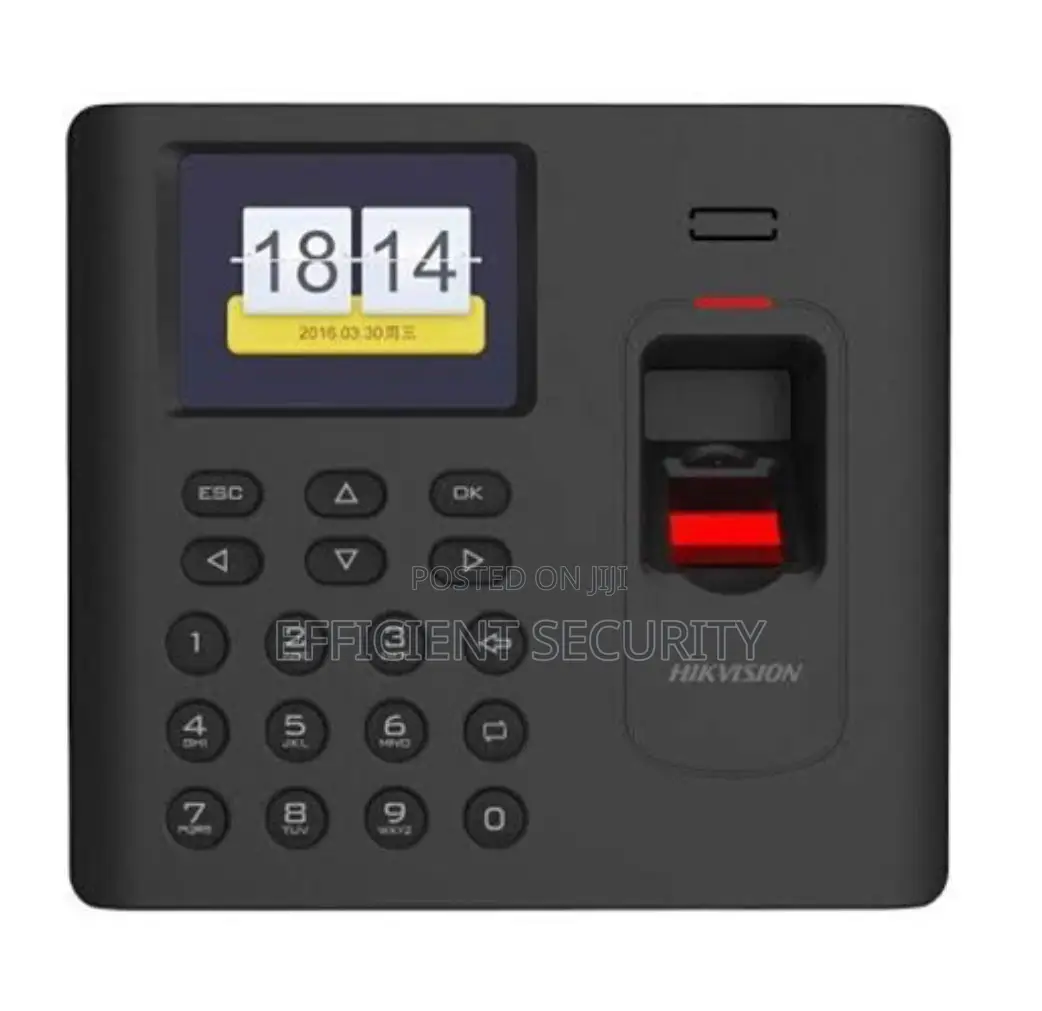 Hikvision Fingerprint Time Attendance Terminal With Battery