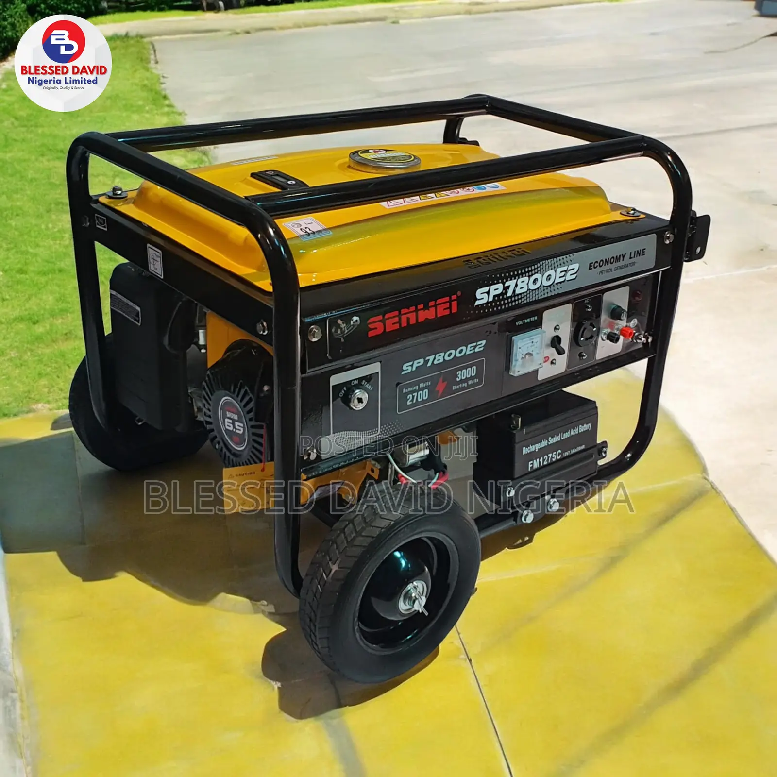 Senwei Sp7800e2 3.3kva Key Starter Generator - Economy Line
