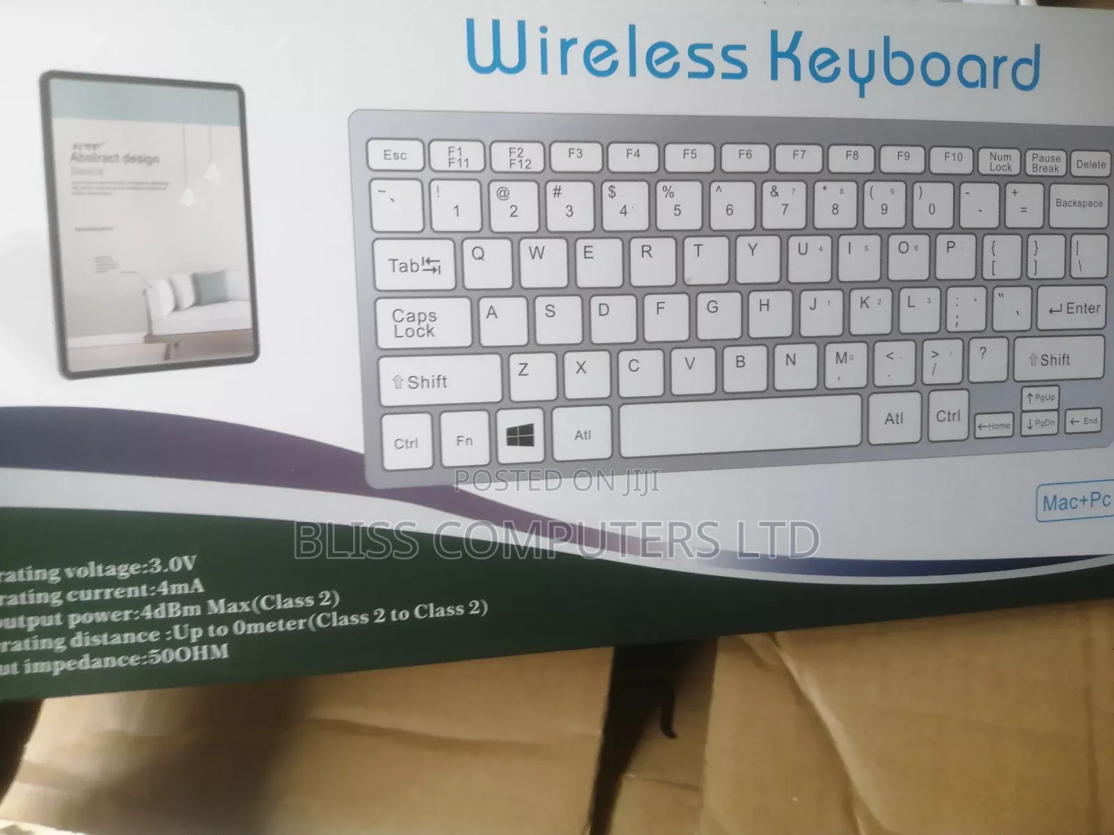 Portable Wireless Keyboard