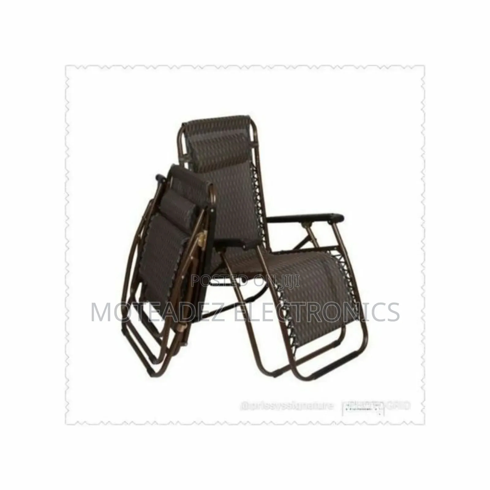Improved Reclining Foldable Indoor/Outdoor Relaxation Chair