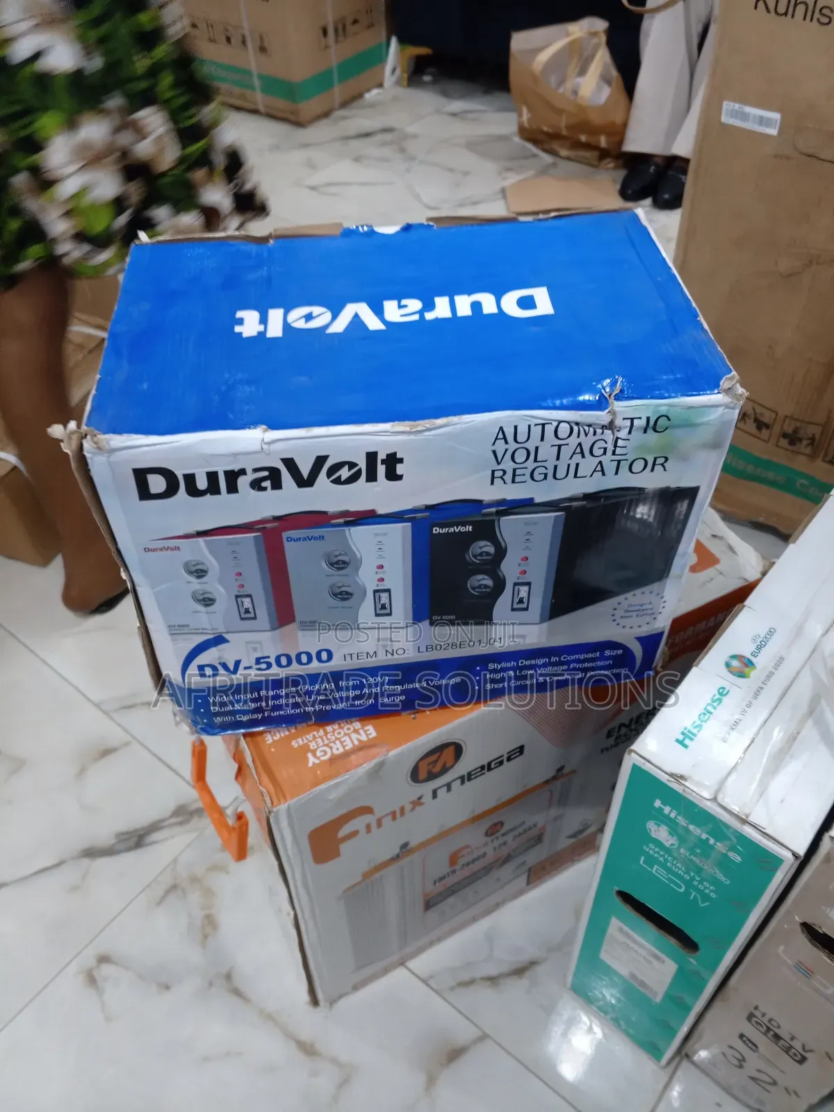 Duravolt Auto Stabilizer DV-5000_ Dual Meter