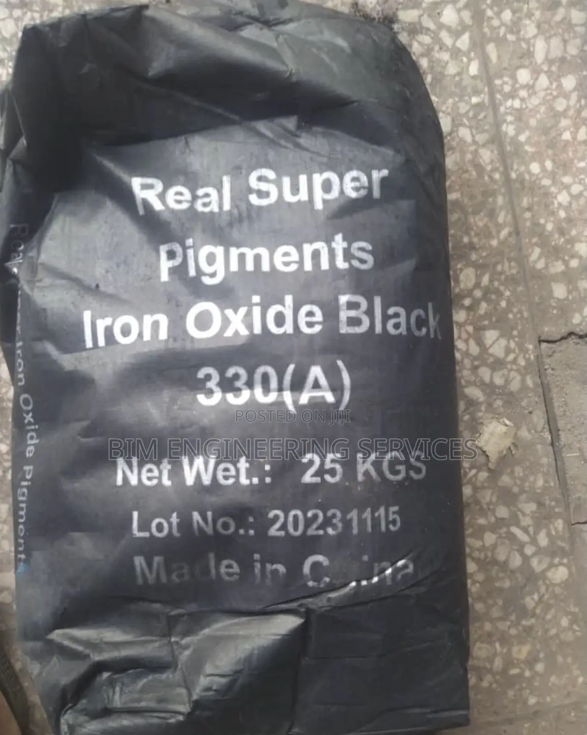 Black Color Pigment Colour Hardener Release Agent Cement