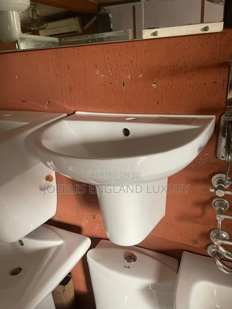White Wall Hung Basin