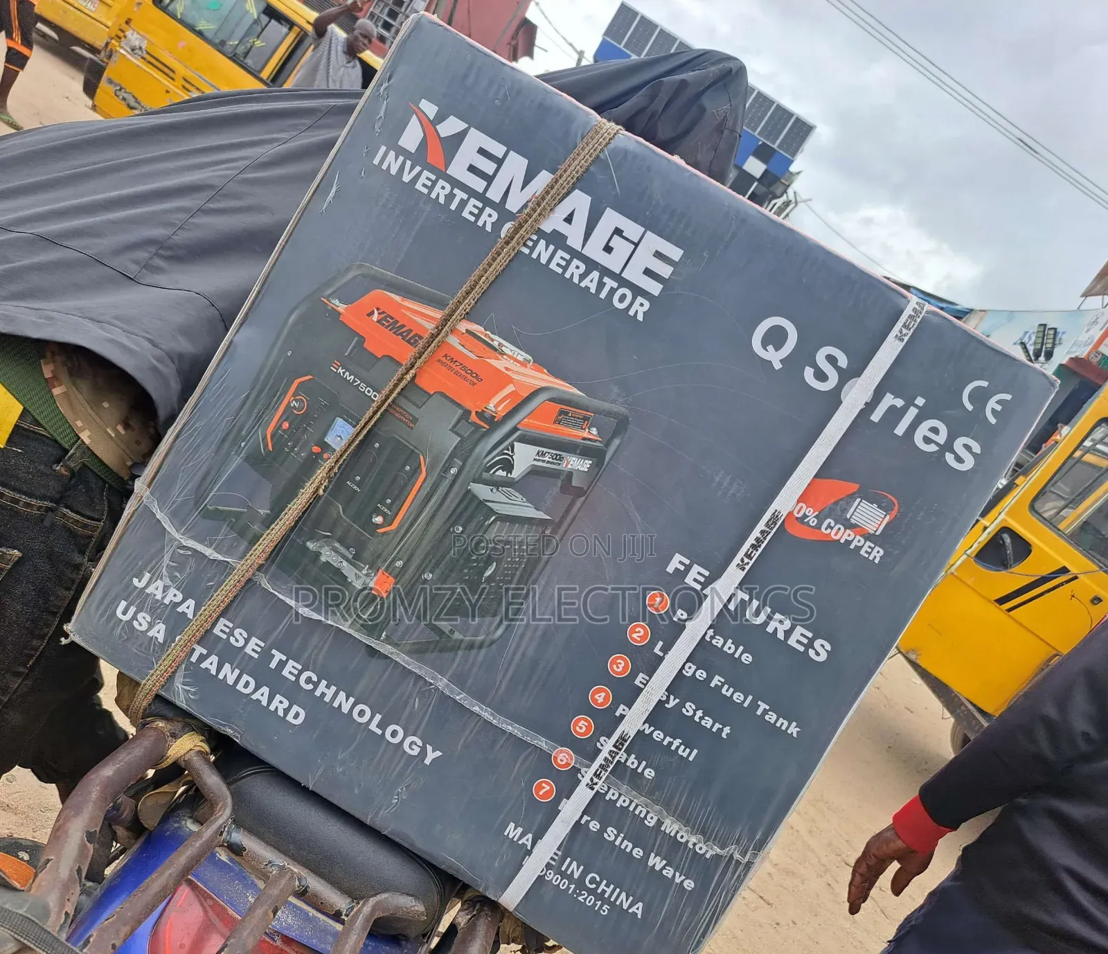 5.5kva Kemage Inverter Petrol Generator 100% Copper Coil