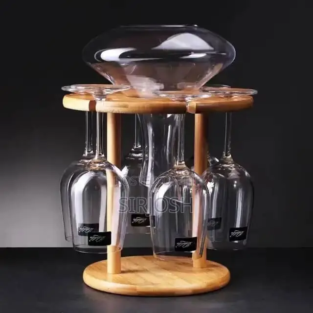 Wooden Wine Bottle Rack