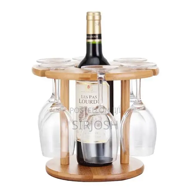 Wooden Wine Bottle Rack